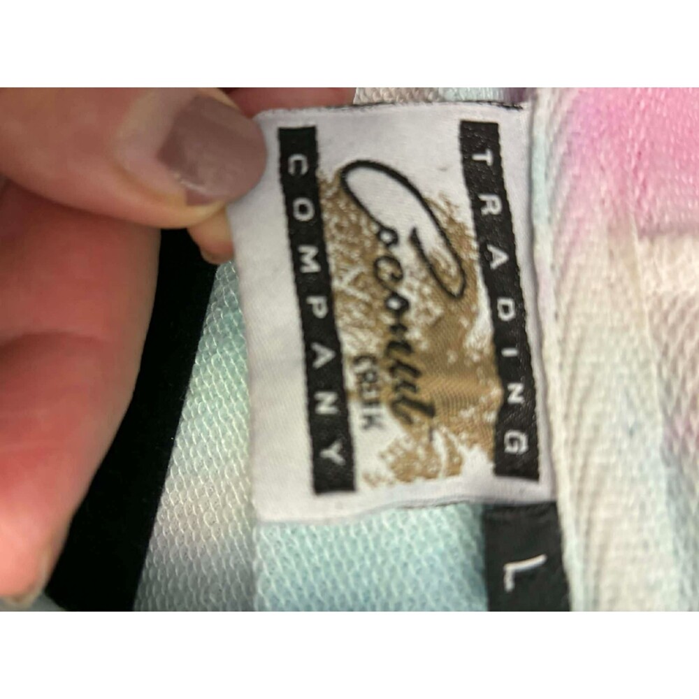 Trading Coconut Company Panama City Beach Tie Dye Hoodie Women's L Florida - Picture 4 of 4